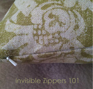 Dressmaking Tutorial: How To Insert An Invisible or Concealed Zip