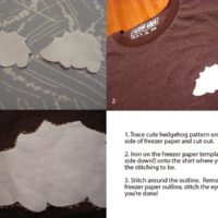 Stitched Hedgehog Pattern