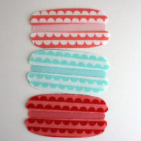 French Macaron Applique