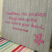 Mini Quote Quilt