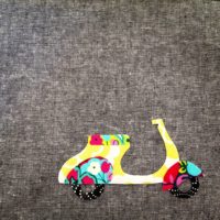 Vroom! Scooter Applique