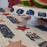 Stars and Stripes Table Setting