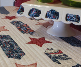 Stars and Stripes Table Setting